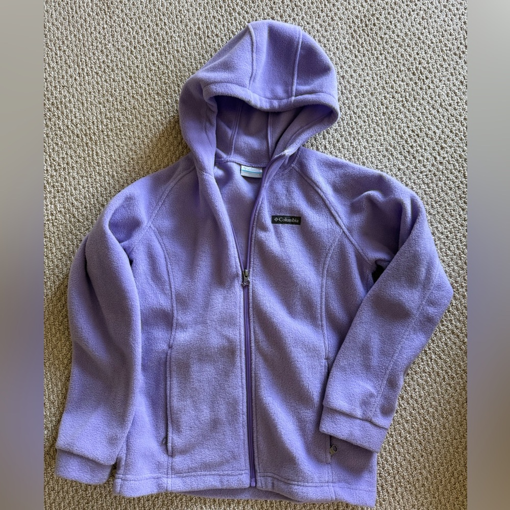 Columbia Kids Lavender Fleece Hoodie